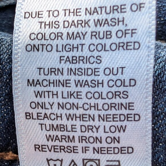 MAURCIES M Jeans High Rise Blue Size 14W X-Short $16.00 - Picture 5 of 5